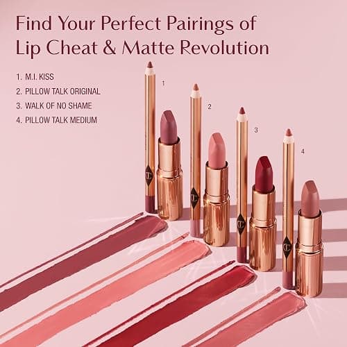 Charlotte Tilbury Lip Cheat Lip Liner Pencil - Gives Lips a Fuller-Looking, Defined Pout - Enriched with Jojoba Oil & Hyaluronic Acid - Waterproof, Smudge-Proof & Transfer-Proof thumbnail 8