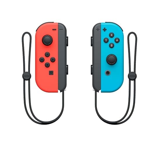 Nintendo Switch Paire de manettes Joy-Con - droite bleu néon/gauche rouge néon [video game] thumbnail 2