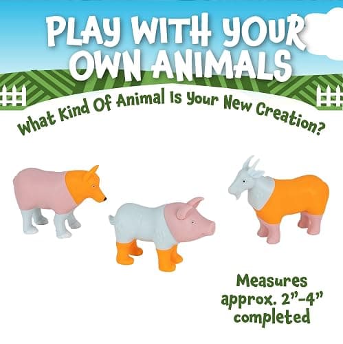 POPULAR PLAYTHINGS Mini Mix or Match Farm Animals, Magnetic Toy Set with Pop-up Playmat, Set of 7 thumbnail 5