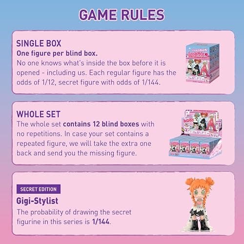 POP MART Lil Peach Riot Loading Series Figures, Blind Box Figures, Random Design Action Figures Collectible Toys Home Decorations, Holiday Birthday Gifts, Single Box thumbnail 4