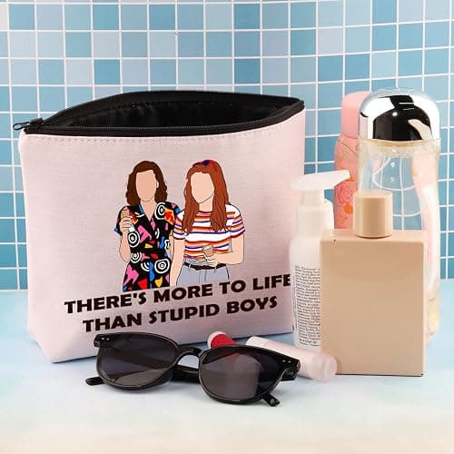 BDPWSS Scary Movie Merchandise Makeup Bag There's More To Life Than Stupid Boys Horror TV Show Gift Scary Movie Fan Gift (Stupid Boys) thumbnail 7