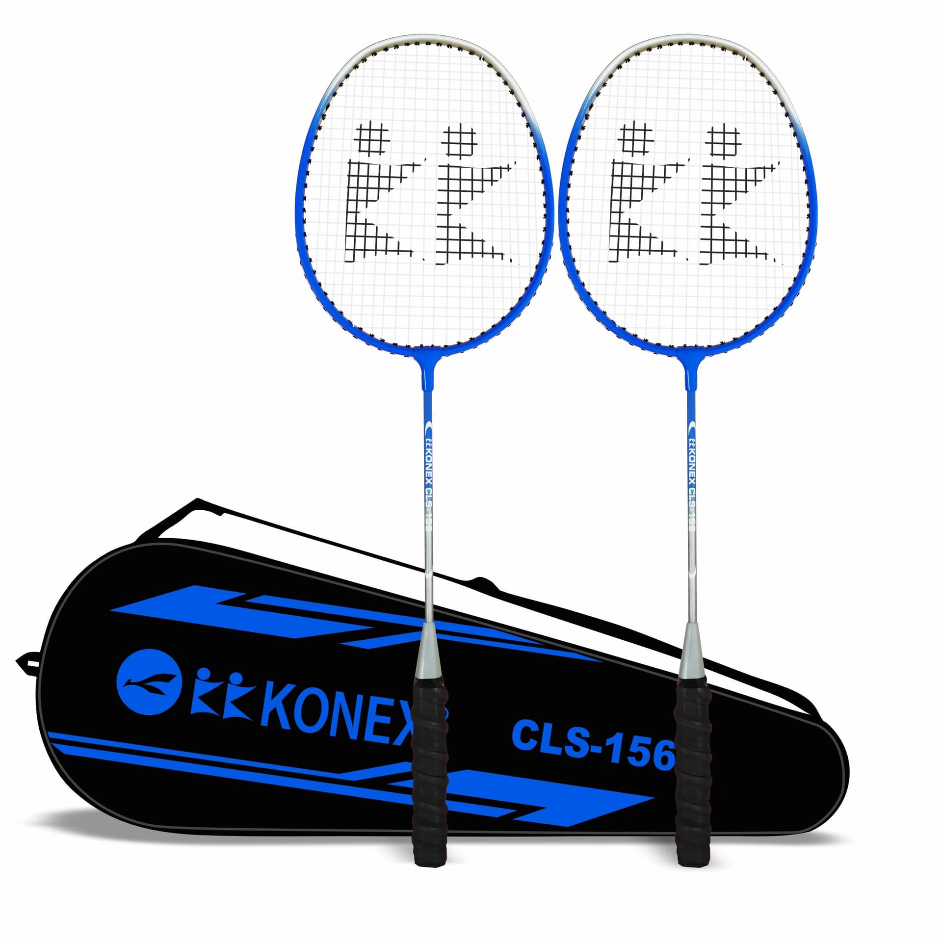 Konex Lightweight Aluminium Badminton Racquet for Beginners & Intermediates | Durable Frame with Full Cover Bag - Image 1