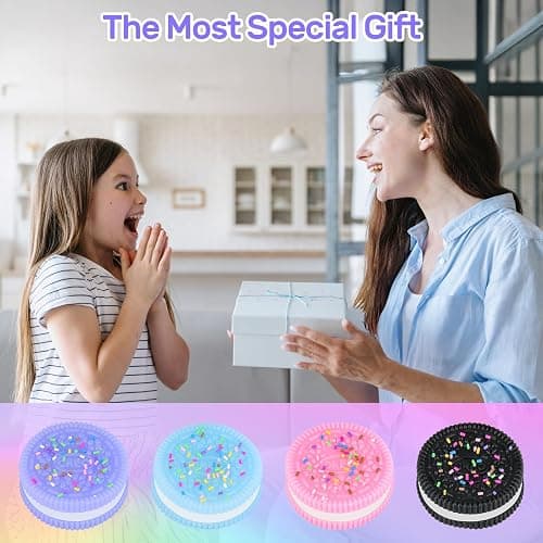 Taba Squishy Fidget Toys,Cookie Taba Squishy Toys,Ultra-Soft Stress Relief Toys for Kids Adult,Sensory Toys with Cute Design,Anxiety Relief Party Favors thumbnail 8