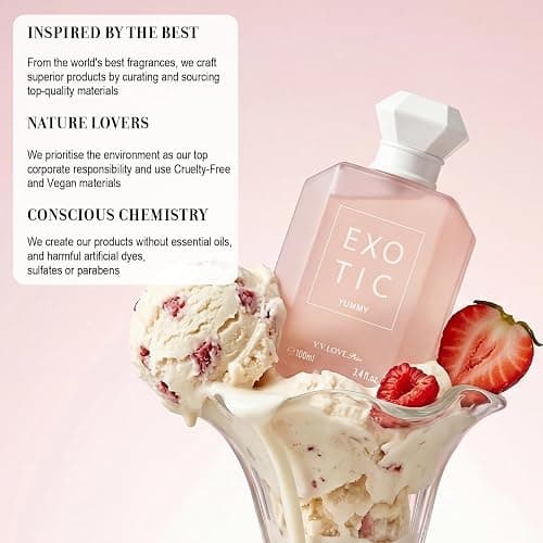 V.V.LOVE prive YUMMY Eau de Parfum - Sweet and Warm Marshmallow Scent with Vanilla and Sugary Notes Luxurious Perfume for Women 3.4 oz/100 ml thumbnail 4