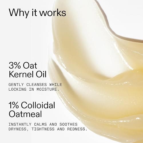 The INKEY List Mini Oat Cleansing Balm 50ml, Dissolves Makeup, Gentle Cleanser, Fragrance-free, Suitable For All Skin Types thumbnail 4