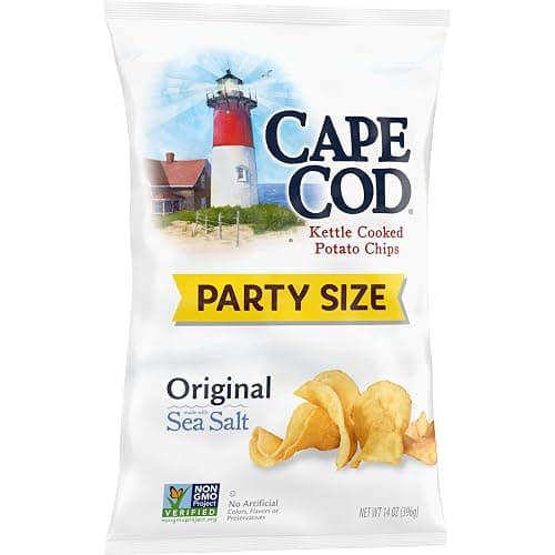 Cape Cod Potato Chips, Original Kettle Chips, 14 Oz Party Size thumbnail 7