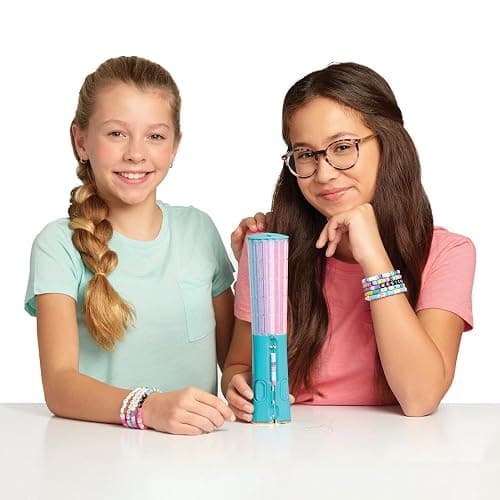 Make It Real Swift Clicks Deluxe Bracelet Studio - Create Colorful Friendship Bracelets with Swift Clicks Deluxe Design Tool - Includes Beads and Charms thumbnail 6