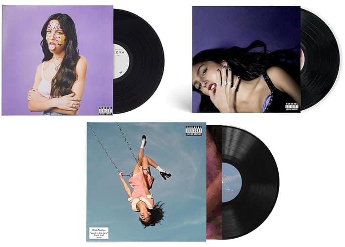 Olivia Rodrigo: 3 Record Album Collection - Sour, Guts and you seem pretty sad for a girl so in love - Image 1