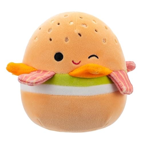 5-Inch Squishmallows Breakfast Bagel - Image 1