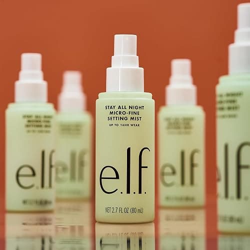 e.l.f. Stay All Night Micro-Fine Setting Mist, Hydrating & Refreshing Makeup Setting Spray For 16HR Wear-time, Vegan & Cruelty-Free, 2.7 Fl Oz thumbnail 4