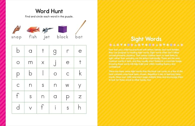 My First Learn-to-Read Preschool Workbook: Practice Pre-Reading Skills with Phonics, Sight Words, and Simple Stories! (My First Preschool Skills Workbooks) thumbnail 2