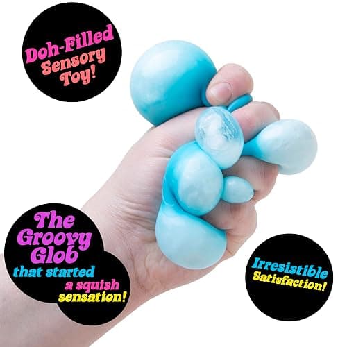 Schylling NeeDoh Original - Sensory Fidget Toy - Assorted Colors - Ages 3 to Adult , 1 Count ( Pack of 1) thumbnail 5