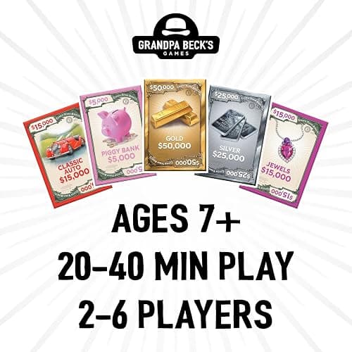 Grandpa Beck's Games Cover Your Assets Card Game | from The Creators of Skull King | Easy to Learn and Outrageously Fun for Kids, Teens, & Adults | 2-6 Players Ages 7+ thumbnail 3