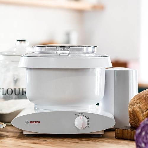 Bosch Universal Plus Stand Mixer 500 Watt, 6.5 Quarts with Wire Whips, Dough Hook & NutriMill Dough Hook Extender Bundle thumbnail 6