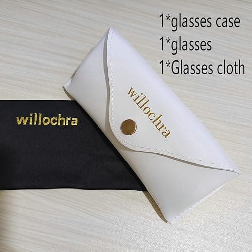 willochra Trendy Rimless Cat Eye Metal Sunglasses Vintage Small Oval Outdoor Eyewear UV400 Protection for Women Men thumbnail 8