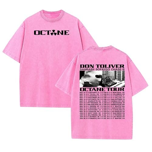 Tour Merch Shirt 2026 Fashion Tshirt Cotton Wash Tee for Women Men - Image 1