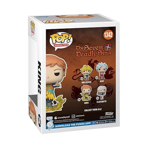 Funko POP! Animation: Seven Deadly Sins - King - Collectable Vinyl Figure - Gift Idea - Official Merchandise - for Kids & Adults - Anime Fans - Model Figure for Collectors and Display thumbnail 3