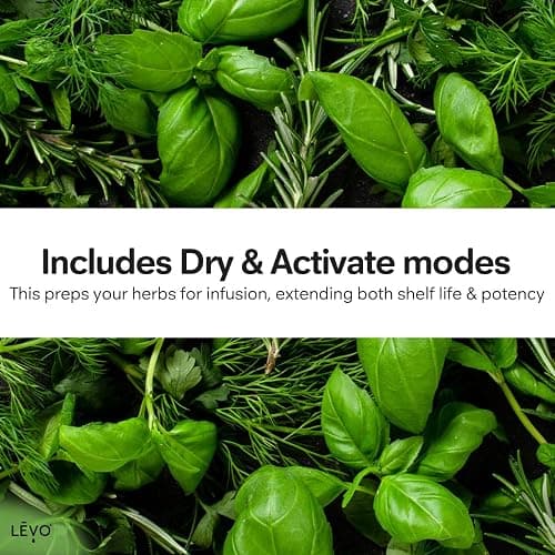 LEVO II+ - Herbal Oil Infusion Machine Plus Filter Technology - Botanical Extractor, Herb Dryer, Decarboxylator, Oil Infuser - Easy Edible Infusion Maker for Gummies, Brownies & More - Licorice Black thumbnail 7