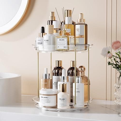 Rotating Makeup Organizer for Vanity thumbnail 7
