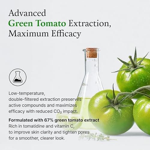 FULLY Green Tomato Pore Detox Clay Mask Cleanser, Pore Minimizing, Blackhead Care, Sebum Control, Exfoliation, Vegan, Face Wash, Sensitive Skin, Korean Skincare 4.05 fl.oz thumbnail 5