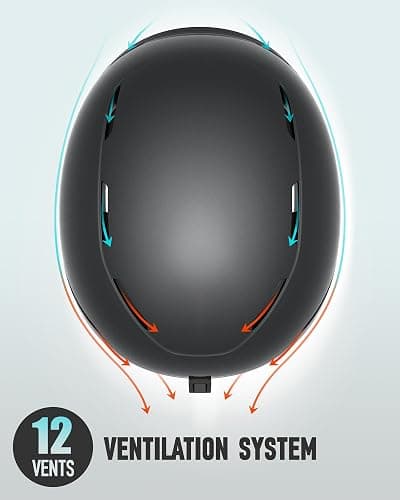 RIOROO Skihelm mit Schutzbrille Set, Einstellbarer Vent Sporthelm mit Schutzbrille, Geeignet für Schneesport, Snowboard Skifahren Winddicht, Geeignet für männliche und weibliche Teenager Skihelme thumbnail 3