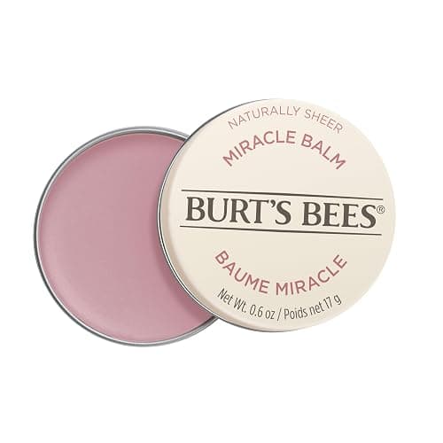 Burt’s Bees Miracle Balm, 100% Natural Origin, Naturally Sheer, 0.6 Ounces, Pack May Vary - Image 1