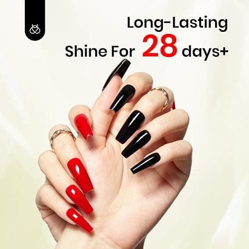 Beetles Gel Top Coat Base Coat Cuticle Oil Set, 3Pcs 15ml No Wipe Top Coat Gel Nail Polish Glossy Shine Long Lasting Cuticle Protectors Kit Oil Care for Dry Damaged Cuticles Gift for Women thumbnail 4