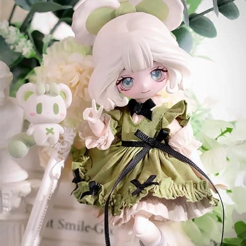 CALEMBOU BJD Blind Box, 1/12 Cute The Lulu Elf Story Series Ball Jointed Blind Box, 8 Inches Dress up Doll with Joints, Collectable Action Figure for Birthday Gifts thumbnail 2