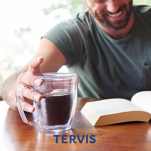 Tervis Peanuts Christmas Collage Made in USA Double Walled Insulated Tumbler Travel Cup Keeps Drinks Cold & Hot, 16oz Mug, Classic thumbnail 2