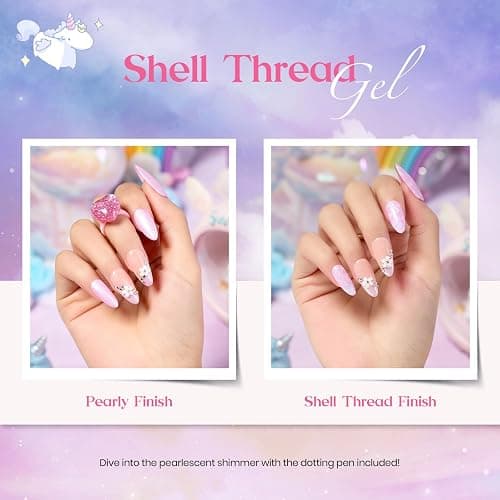 Beetles Gel Nail Polish Set, 24 PCS 20 Colors Pastel Macaron Gel Polish Kit | Pink Blue Purple Gel Colors, with Base Coat Glossy&Matte Top Coat, A Double-Ended Brush for Uv Led Manicures thumbnail 4