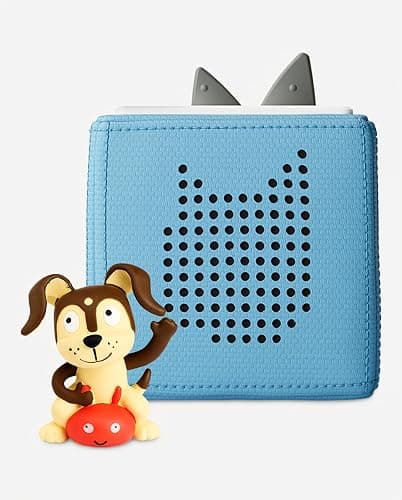Toniebox 1 Audio Player Starter Set with Playtime Puppy - Listen, Learn, and Play with One Huggable Little Box - Light Blue thumbnail 10