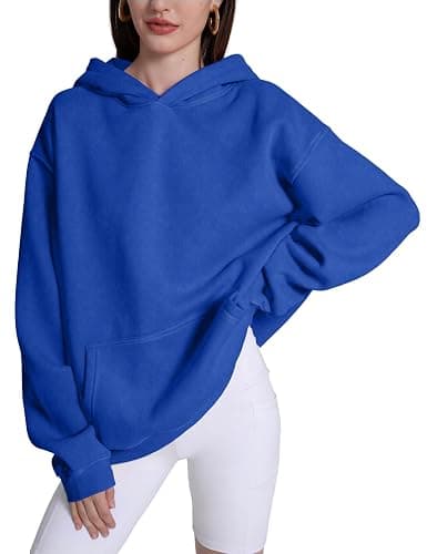 Dnzzs Acid Wash Hoodie for Womens Pullover Oversized Women's Fashion Hoodies & Sweatshirts Vintage Sweatshirt Heavyweight thumbnail 2