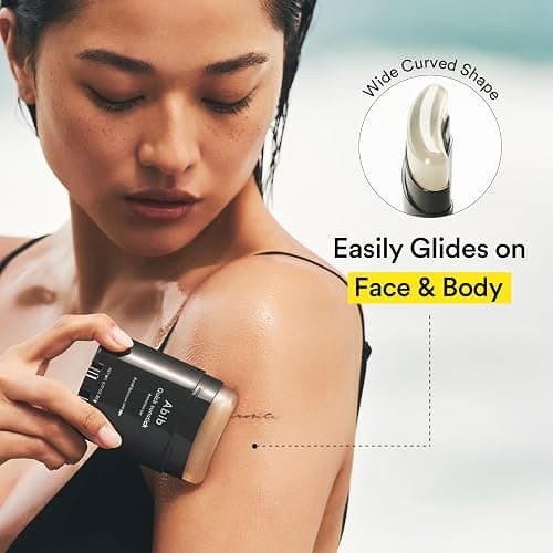 Abib Quick Sunstick Protection Bar SPF50+ 0.77 oz / 22 g (Glowing) | Korean Suncreen Stick Suncare Sunblock, No Whitecast, Protector Solar Barra, Centella Asiatica Extract, Aloe Extract thumbnail 3