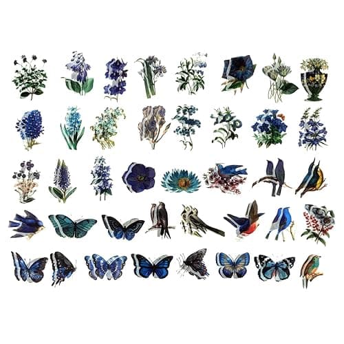 Esweny 200PCS Vintage Scrapbooking Supplies Kit for Journaling, Scrapbook Sticker Paper Pack for Junk Journal Planners Aesthetic Cottagecore Room Decor Wall Art Collage Album thumbnail 6