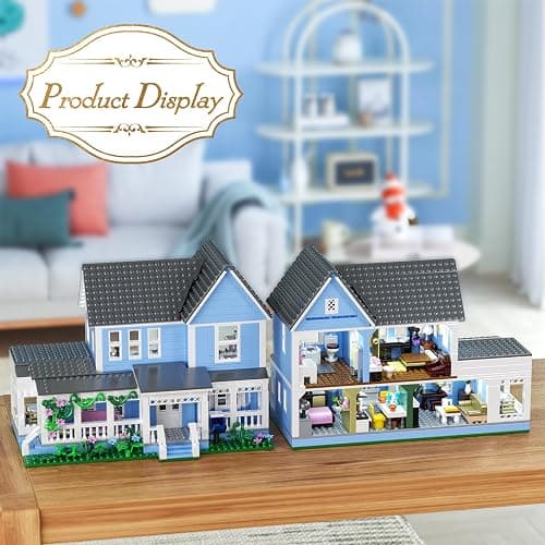 Gilmore Stars Hollow Luke’s Lorelai Movie House Building Block Toys Set,Compatible with Lego, Gift and Collectibles Decor Set for Family Sitcom TV Fans Girls Women Adult(1107 PCS) thumbnail 6