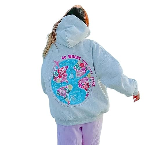 NEVUQO Oversized Graphic Sweatshirt - Image 1