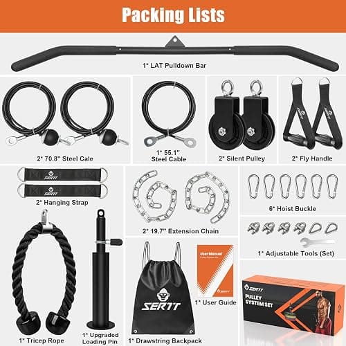 Home Gym Pulley System thumbnail 2