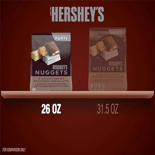 HERSHEY'S NUGGETS Assorted Chocolate Candy Variety Party Pack, 26 oz thumbnail 4