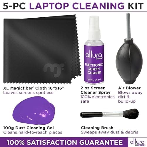 Keyboard Cleaner & Laptop Cleaning Kit - All-In-One Electronic Screen Cleaner for Computer, PC, MacBook, iPhone, Camera Accessories - Gifts for Gamers Men, Stocking Stuffers for College Tech Guy Geeks thumbnail 2
