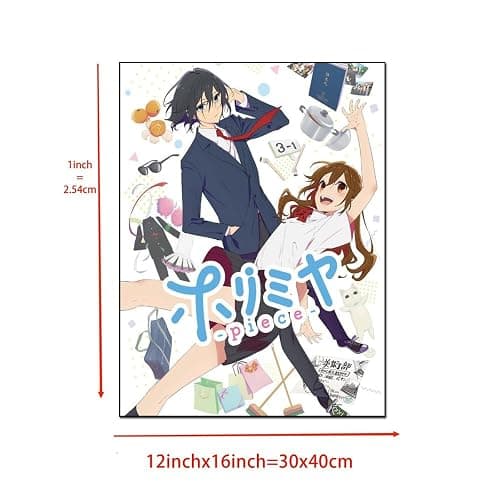 ZFFXSRUI Horimiya Anime Poster Aesthetic Canvas Print Wall Decoration(5) Bedroom Living Room Decor 8x10inch(20x26cm) Unframe-style thumbnail 7