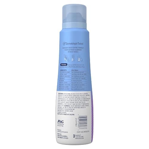 Secret Aluminum Free Whole Body Deodorant Spray for Women, 72hr Sensitive Freshness & Odor Defense, PH Balanced, Invisible Protection, Safe to Use Everywhere, Fresh Lilac & Waterlily Scent, 3.5 oz thumbnail 11