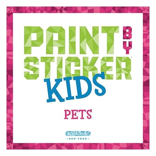 Paint by Sticker Kids (Official): Pets: Create 10 Pictures One Sticker at a Time! thumbnail 3