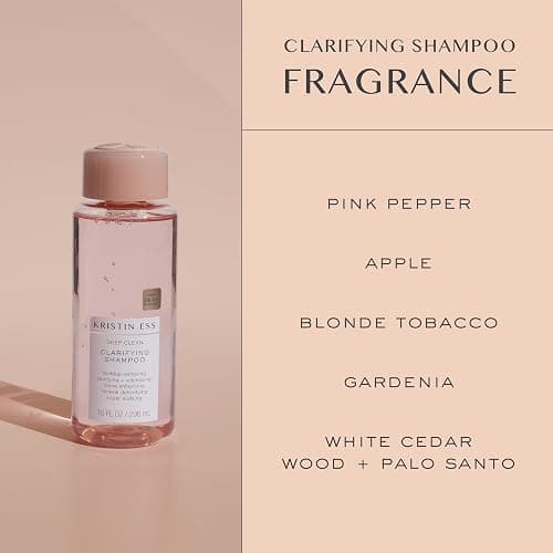 Kristin Ess Deep Clean Clarifying Shampoo for Oily Hair & Build Up | Detox Purifying + Cleansing Oily Hair Treatment - Sulfate Free + Vegan - Product for Thick, Curly + Color Treated Hair thumbnail 7