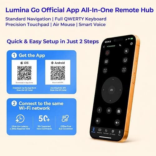[Built-in Apps & 2026 Upgraded] WEMI Mini Portable Projector Mini Projecteur Portatif with WiFi 6 and Bluetooth 5.4 for Bedroom Smart Movie for iPhone Cell Phone Android OptiBarrel 500 thumbnail 11