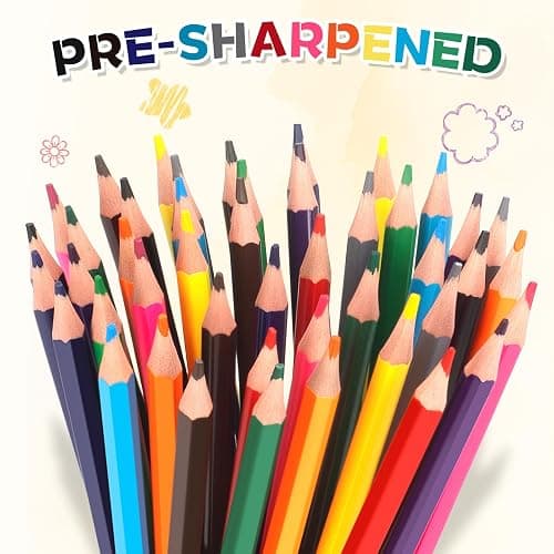 YEGEER 288 Count Colored Pencils Bulk, 16 Assorted Colors, Pre-sharpened Coloring Pencils Set for Kids and Adult, Teachers Essential Classroom Prizes, Back to School Supplies thumbnail 4
