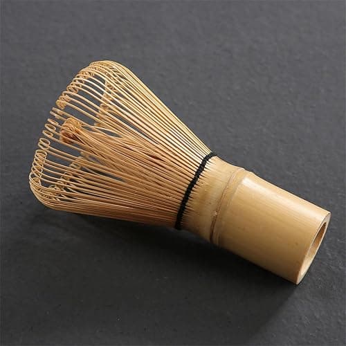 Matcha Whisk - Bamboo Whisk for Matcha Powder, Handcrafted Organic Traditional Japanese Chasen, 100-Prong Matcha Stirrer Wisk Mixer Brush for Authentic Tea Preparation thumbnail 6