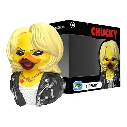TUBBZ Boxed Edition: Horror - Tiffany Bride of Chucky Cosplaying Rubber Duck Vinyl Figure thumbnail 3