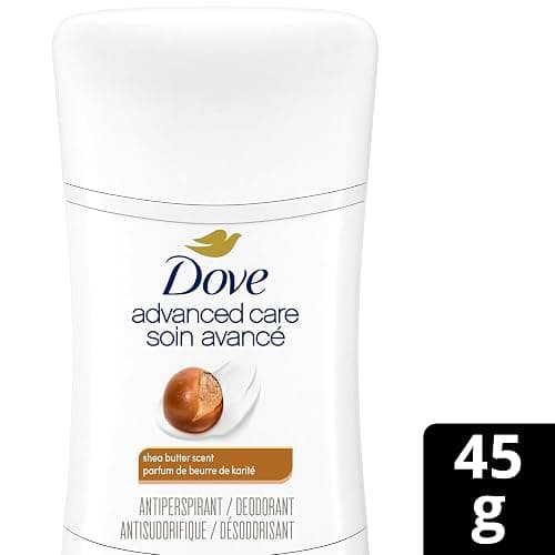 Dove Advanced Care Antiperspirant Deodorant for Women Shea Butter Scent with Pro-Ceramide Technology for Soft, Resilient Skin, 45g thumbnail 2