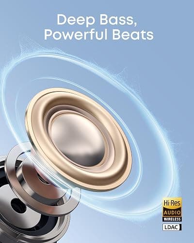 Soundcore C50i by Anker, Open-Ear Headphones, Clip-On Earbuds, Ultra-Comfort, FlexiClip Design, 12mm Drivers for Powerful Bass, AI Clear Calls, 28H Playtime, Secure Fit, Hi-Res, IP55, Bluetooth 6.0 thumbnail 3