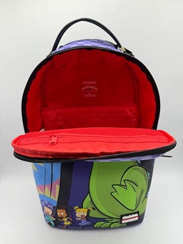 Sprayground Reptar Chase DLXSV Backpack, Multicolor, Unisex, PVC Material, Multiple Compartments, 18 x 11.5 x 6.5 inches thumbnail 3